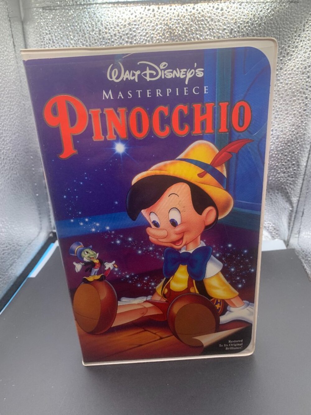 Walt Disney's Masterpiece Pinocchio VHS Tape GOOD CONDITION